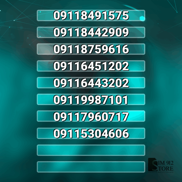 8 عدد 911 نیم پله بدون پوکه | کد h2799