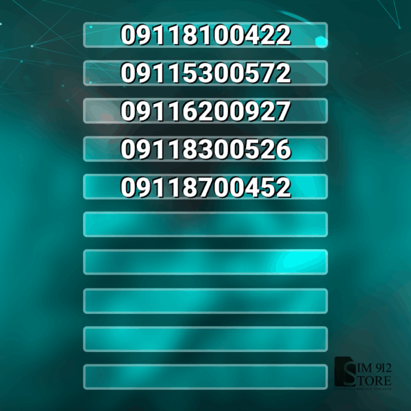 5عدد 911هزاری اول بدون پوکه کد h3018